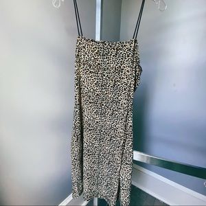 Shein Cheetah Print Dress